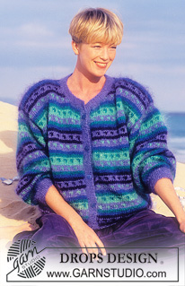 Free patterns - Damskie rozpinane swetry / DROPS 26-7
