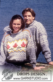 Free patterns - Norweskie swetry / DROPS 28-1