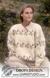 Free patterns - Damskie swetry przez głowę / DROPS 28-11