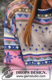 Free patterns - Damskie swetry przez głowę / DROPS 28-23