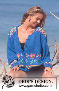Free patterns - Damskie rozpinane swetry / DROPS 30-4