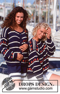 Free patterns - Damskie rozpinane swetry / DROPS 34-2