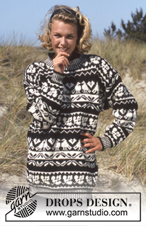 Free patterns - Damskie norweskie swetry / DROPS 35-10