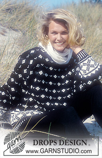 Free patterns - Damskie swetry przez głowę / DROPS 35-14