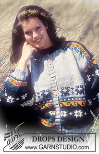 Free patterns - Damskie rozpinane swetry / DROPS 35-6