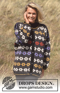 Free patterns - Damskie długie rozpinane swetry / DROPS 36-11