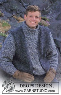 Free patterns - Męskie swetry przez głowę / DROPS 39-23