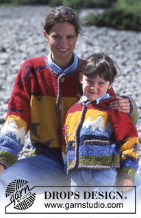 Free patterns - Rozpinane swetry i bolerka dziecięce / DROPS 39-25