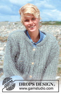 Free patterns - Damskie rozpinane swetry / DROPS 40-13