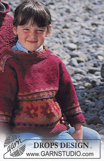 Free patterns - Laste põhjamaade džemprid / DROPS 40-16