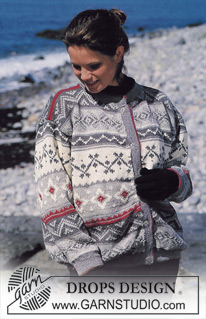 Free patterns - Damskie rozpinane swetry / DROPS 40-23