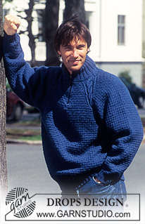 Free patterns - Męskie swetry przez głowę / DROPS 49-15