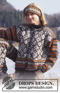 Free patterns - Norweskie rozpinane swetry / DROPS 52-1