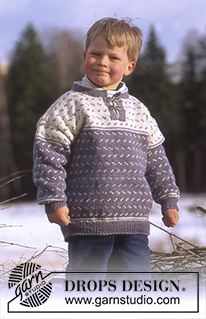 Free patterns - Nordiske bluser til børn / DROPS 52-10