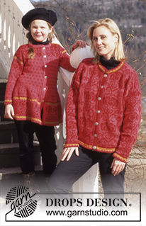 Free patterns - Damskie rozpinane swetry / DROPS 52-12