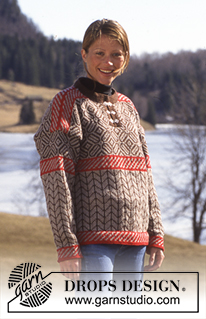 Free patterns - Norweskie swetry / DROPS 52-14