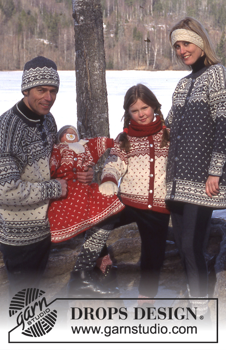 DROPS 52-21 - Dziecięcy rozpinany sweter na drutach, z włóczki DROPS Karisma Superwash.