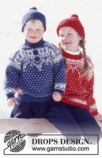 Free patterns - Laste põhjamaade džemprid / DROPS 52-28