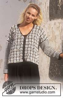 Free patterns - Retro Chic  Throwback opskrifter / DROPS 56-12