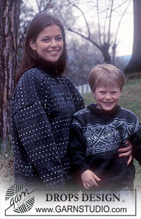 Free patterns - Nordiska tröjor till barn / DROPS 59-10