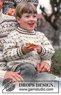 Free patterns - Norweskie dziecięce swetry przez głowę / DROPS 59-8