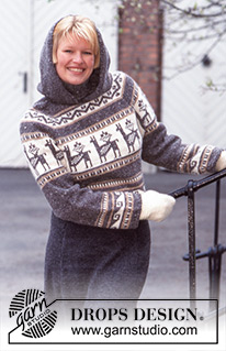 Free patterns - Hoodies voor dames / Sweaters met capuchon / DROPS 63-16