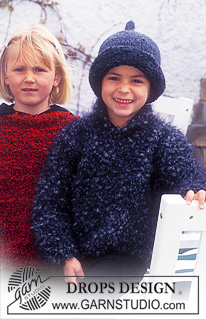 Free patterns - Proste dziecięce swetry przez głowę / DROPS 63-22