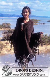 Free patterns - Poncho's voor dames / DROPS 64-23