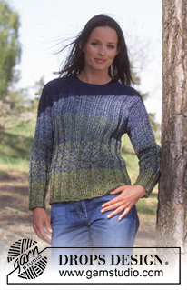 Free patterns - Swetry przez głowę w paski / DROPS 66-5