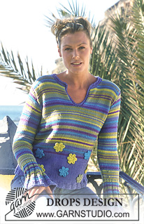 Free patterns - Swetry przez głowę w paski / DROPS 68-17