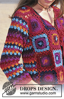 Free patterns - Damskie rozpinane swetry / DROPS 68-21