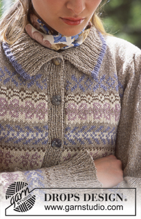 Free patterns - Damskie rozpinane swetry / DROPS 70-10