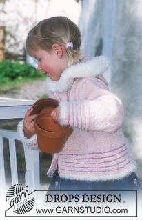 Free patterns - Rozpinane swetry i bolerka dziecięce / DROPS 70-9