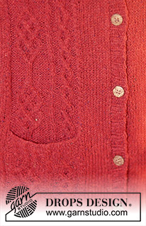 Free patterns - Damskie długie rozpinane swetry / DROPS 74-6