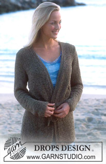 Free patterns - Damskie długie rozpinane swetry / DROPS 78-13