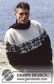 Free patterns - Bluser & Sweaters til herrer / DROPS 8-12