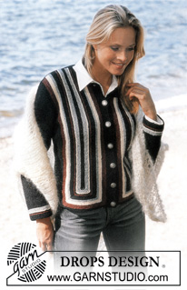 Free patterns - Damskie rozpinane swetry / DROPS 80-17
