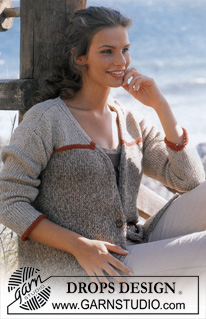 Free patterns - Damskie długie rozpinane swetry / DROPS 81-20