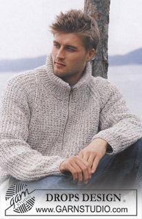 Free patterns - Męskie rozpinane swetry / DROPS 85-13