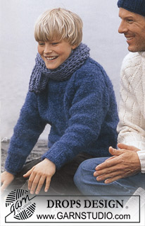 Free patterns - Proste męskie swetry / DROPS 85-22