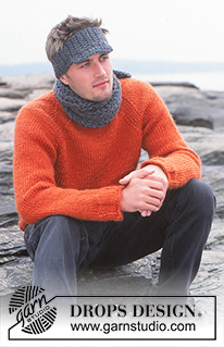Free patterns - Proste męskie swetry / DROPS 85-3