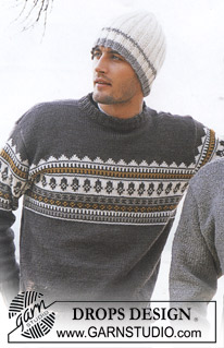 Free patterns - Męskie swetry przez głowę / DROPS 85-5