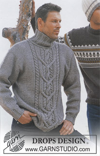 Free patterns - Męskie swetry przez głowę / DROPS 85-6