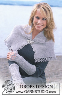 Free patterns - Poncho's voor dames / DROPS 86-1