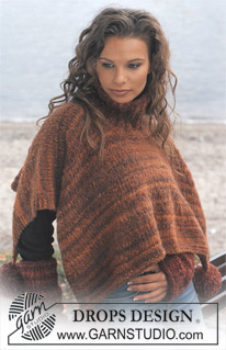 Free patterns - Poncho's voor dames / DROPS 86-22