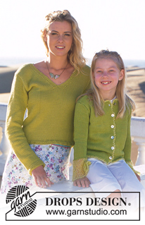 Free patterns - Rozpinane swetry i bolerka dziecięce / DROPS 88-2