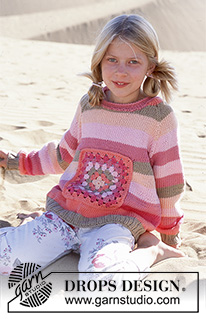 Free patterns - Dziecięce swetry przez głowę / DROPS 89-5