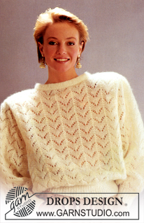 Free patterns - Retro Chic Throwback Mönster / DROPS 9-4