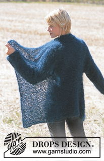 Free patterns - Damskie rozpinane swetry / DROPS 91-9