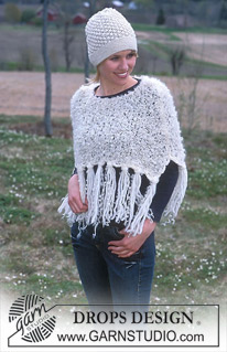 Free patterns - Poncho's voor dames / DROPS 93-38